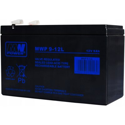 Eurocase NP9-12 12V 9Ah RBC17 – Zboží Živě