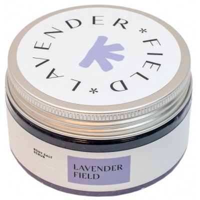 Greenum tělový peeling se solí a aloe vera Levandule 320 g – Zboží Dáma