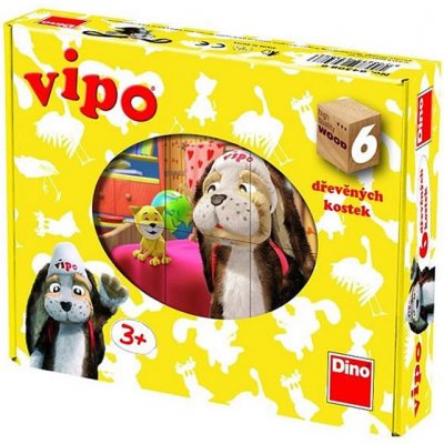 Dino Toys Vipo obrázkové kostky 6 kostek – Hledejceny.cz