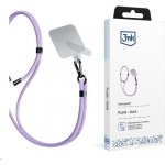 3mk EasyClip univerzální šňůrka pro telefony se zadním krytem fialová – Zboží Živě