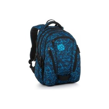 Bagmaster Bag 20 B batoh žíhaně modrá
