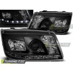 Tuning-Tec Přední čirá LED světla Volkswagen Bora (1998 - 2005) - černé – Hledejceny.cz