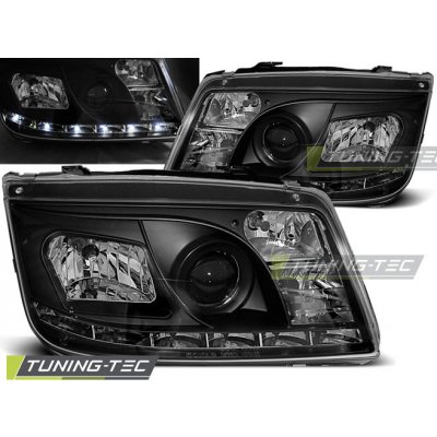 Tuning-Tec Přední čirá LED světla Volkswagen Bora (1998 - 2005) - černé – Hledejceny.cz