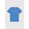 Dětské tričko Tommy Hilfiger dětské bavlněné tričko s potiskem KS0KS00397.128.176.PPYH modrá
