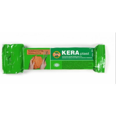 KOH-I-NOOR Keramická modelovací hmota Keraplast terakota 300 g – Zboží Mobilmania