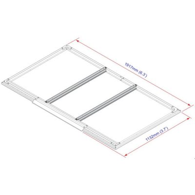 Duramax Podlahové profily pro domky 2,5 m² 57802 – Hledejceny.cz