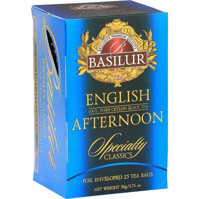 Basilur Specialty English Afternoon 25 x 2 g