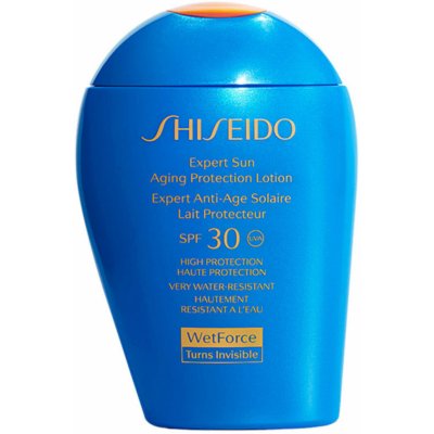 Shiseido Expert Sun opalovací mléko na tělo a obličej SPF30 150 ml