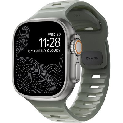 Nomad Sport Strap M/L Coastal Rock Apple Watch Ultra 2/1 49mm 9/8/7 45mm/6/SE/5/4 44mm/3/2/ NM01112785 – Zboží Mobilmania