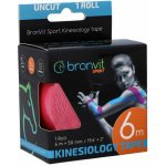 Bronvit Kineziologická páska classic růžová 5 cm x 6 m – Hledejceny.cz