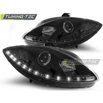 Tuning-Tec Přední čirá LED světla Seat Leon II (2005 - 2009) - černé – Hledejceny.cz