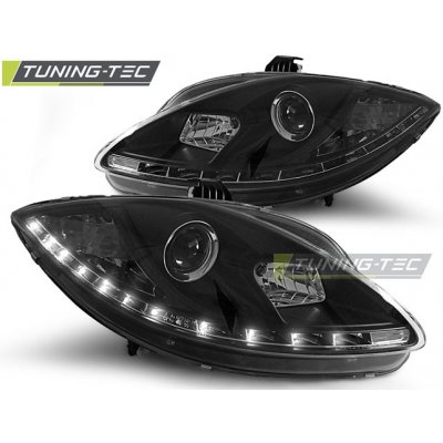 Tuning-Tec Přední čirá LED světla Seat Leon II (2005 - 2009) - černé – Hledejceny.cz