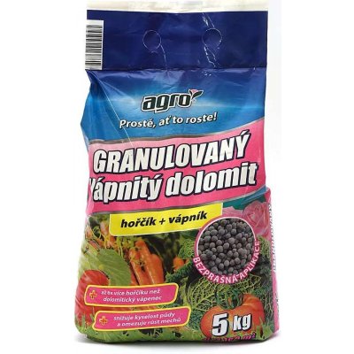 AGRO Vápnitý dolomit granulovaný 5 kg – Zboží Dáma