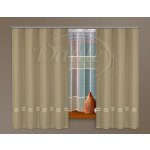 Závěs KATRYN béžový - 165 cm x 140 cm – Sleviste.cz