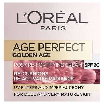 L'Oréal Age Perfect Golden Age obnova velmi zralé pleti krém 60+ 50 ml