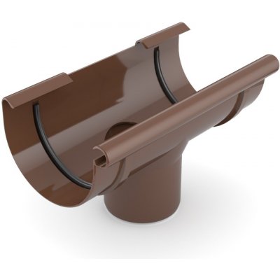 Bryza Kotlík Ø 100 / 90 mm plast RAL 8017 hnědý – Sleviste.cz