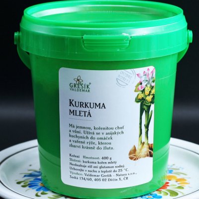 Grešík Kurkuma mletá 400 g – Hledejceny.cz