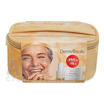 AVENE DermAbsolu remodelační denní krém 50 ml + remodelační sérum 30 ml + kosmetická taštička – Zboží Dáma