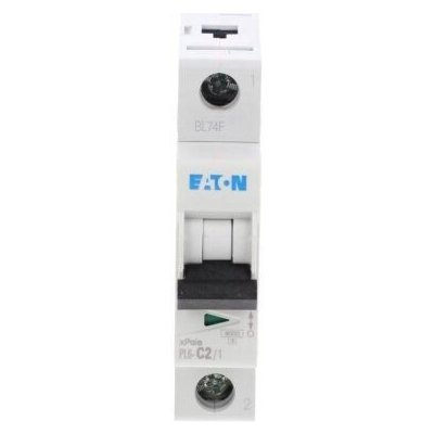 EATON Jistič PL6 1P C2A 6kA 286528 – Hledejceny.cz