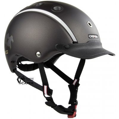 Casco Přilba CHOICE MATT METALIC Hnědá – Zboží Dáma