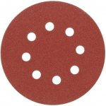 Vorel Brusný papír 125 mm P36 s otvory 5 ks suchý zip TO-08573