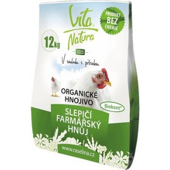 Vita Natura Farmářský slepičí hnůj 12 kg