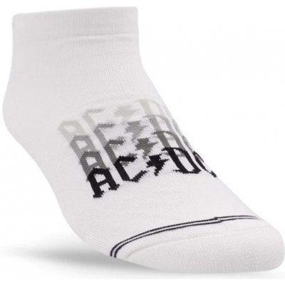 Perri´s Sock ponožky AC/DC DROP SHADOW LINER WHITE ACA402-100