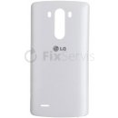 Náhradní kryt na mobilní telefon Kryt LG G3 D855 Zadní bílý