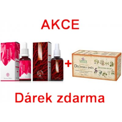 Energy Vironal + Drags Imun + Děčínská směs čaj – Hledejceny.cz