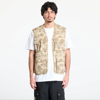 Carhartt WIP Irwin Vest Camo Duck/ Desert – Zboží Dáma