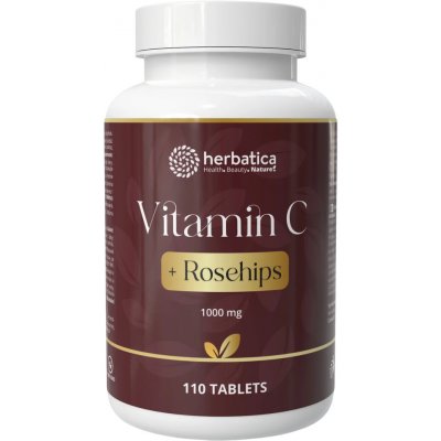 Herbatica Vitamín C 1000 + šípky 110 tablet – Hledejceny.cz