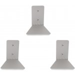 Umbra Conceal sada neviditelných polic na knihy malé stříbrné – Zboží Mobilmania