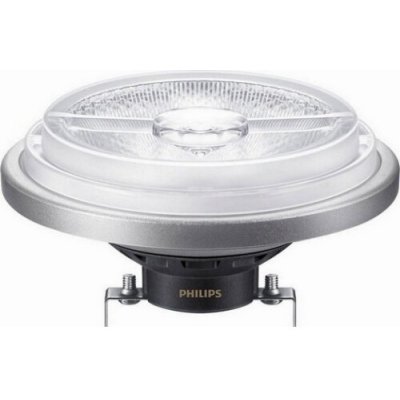 Philips LED žárovka G53 AR111 LV 14,8W 75W teplá bílá 2700K stmívatelná, reflektor 12V 24° – Hledejceny.cz