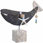 Dekorace "VELRYBA II" mango 35x9x32cm – Hledejceny.cz