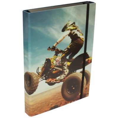 Donau Box na spisy - A4, 4 cm, motiv čtyřkolka – Zboží Mobilmania