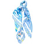 Mar.Co dámský šátek s tropickým vzorem modrý – Zboží Mobilmania