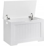 Vasagle GRETA bílá LHS11WTV1 76 x 48 x 40 cm – Zboží Mobilmania