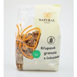 Natural Jihlava Křupavá granola s čokoládou bez lepku 300 g – Zboží Dáma