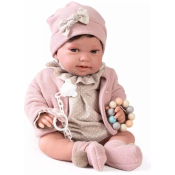 Antonio Juan 33354 PIPA realistická miminko s měkkým látkovým tělem 42 cm