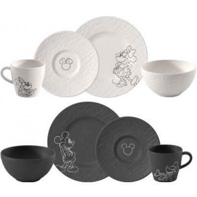 Villeroy & Boch Snídaňová sada Manufacture Rock Mickey Mouse 8 ks – Sleviste.cz