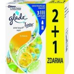 Glade Touch & Fresh Fresh Lemon náplň aerosolový osvěžovač vzduchu 3 x 10 ml – Zboží Mobilmania