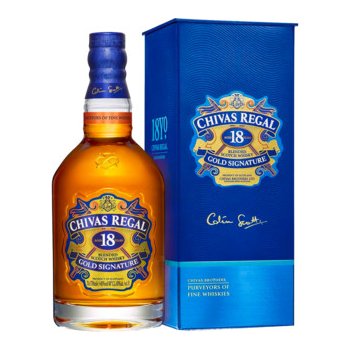 Chivas Regal Gold Signature Whisky 18y 40% 0,7 l (tuba)