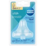 Canpol Babies silikon savička třešinka široká 1 pomalá 21/720 0 mini 1 ks – Sleviste.cz