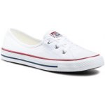 Converse Chuck Taylor All Star Dainty Ballet Lace Slip 566774 white/garnet/navy – Zbozi.Blesk.cz