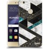 Pouzdro a kryt na mobilní telefon Huawei Picasee silikonové Huawei P9 Lite 2017 - Dark geometry čiré