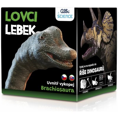 Albi Lovci lebek Brachiosaurus – Zboží Dáma