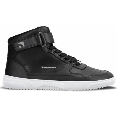 Barefoot tenisky Barebarics Zing - High Top black & white