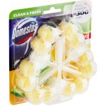 Domestos Power 5 tuhý závěsný WC blok Lime 3 x 55 g – Zboží Mobilmania