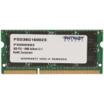 Patriot DDR3 8GB 1600MHz CL11 PSD38G16002S – Zboží Živě