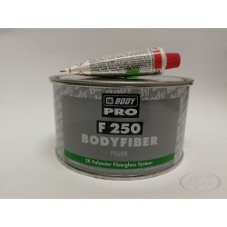 HB BODYFiber 250 tmel se skelným vláknem 750g